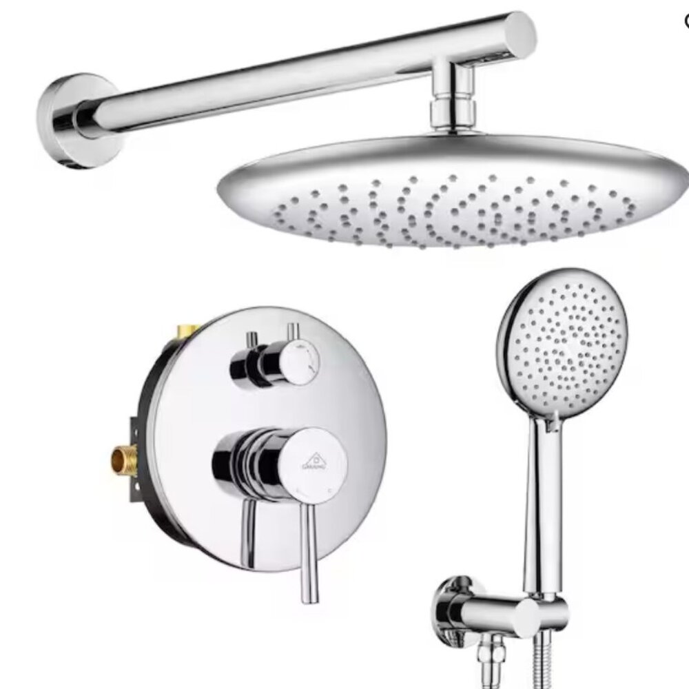 CASAINC Shower system (chrome)